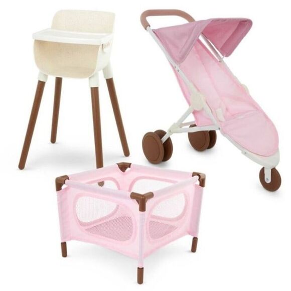 Lulla Baby Doll Nursery Set for Play - Picture 1 of 10